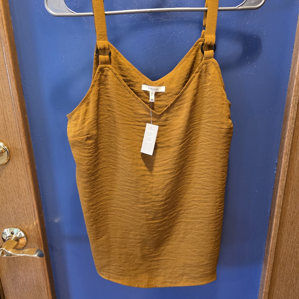 Maurices Mustard Camisole